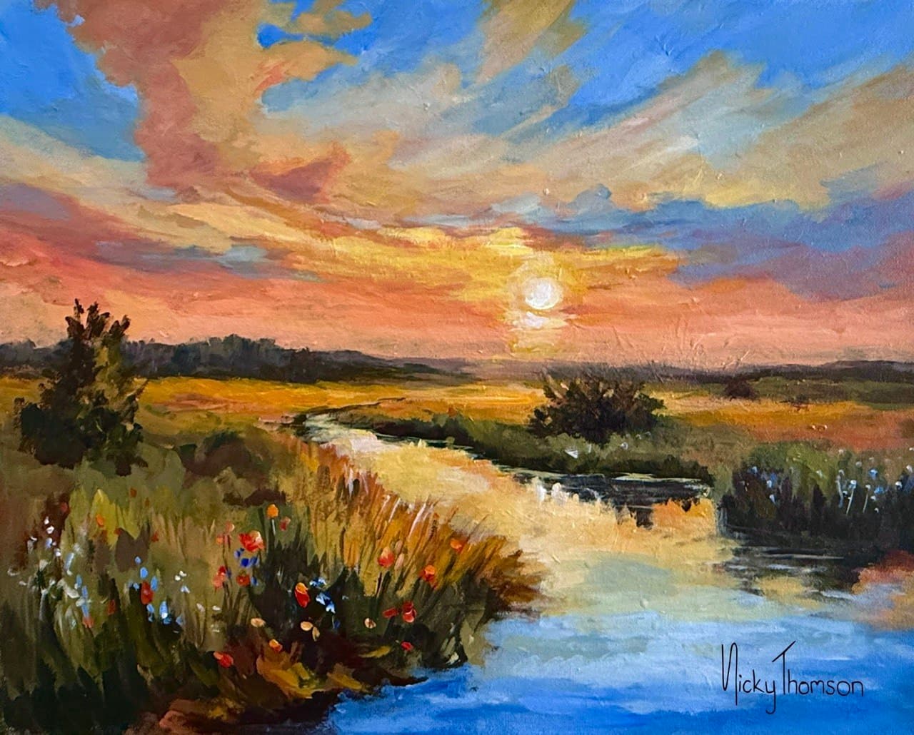 Marsh at Dusk